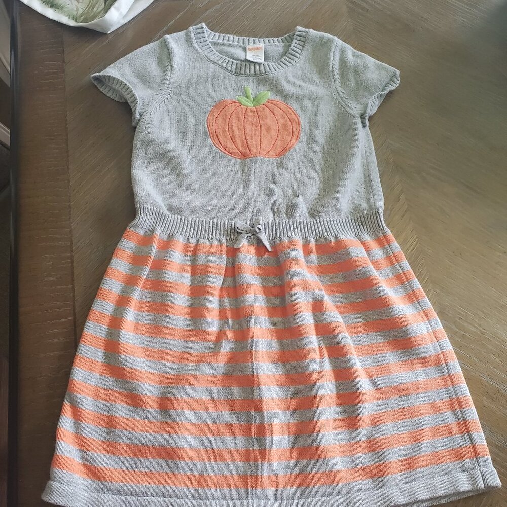 Gymboree Pumpkin Sweater Dress